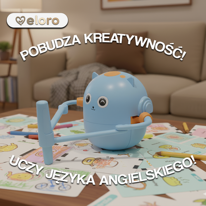 zdjęcie robota rysującego eloro